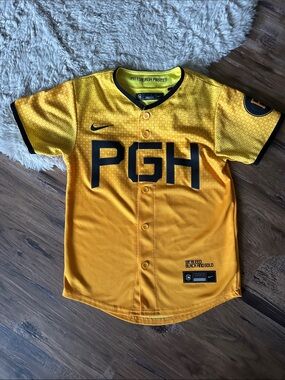 Nike Pittsburgh Pirates City Connect Youth Baseball Jersey